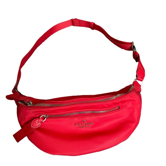 kate spade Bags Kate Spade Chelsea Red Fanny Pack Poshmark